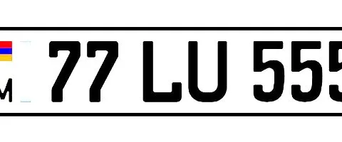 Number plates